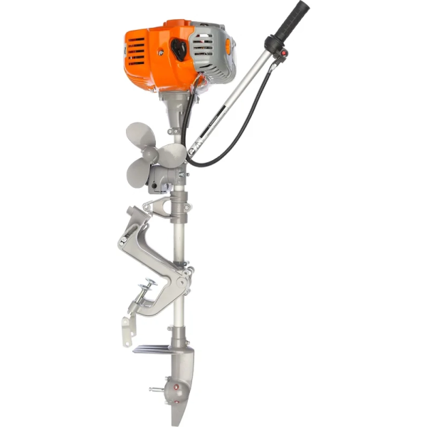 Мотор лодочный "CARVER" MHT-3.8S (3,8л.с., 62см3,винт мет.3-х лопаст.,положение реверса, Easy-start) в Челябинске