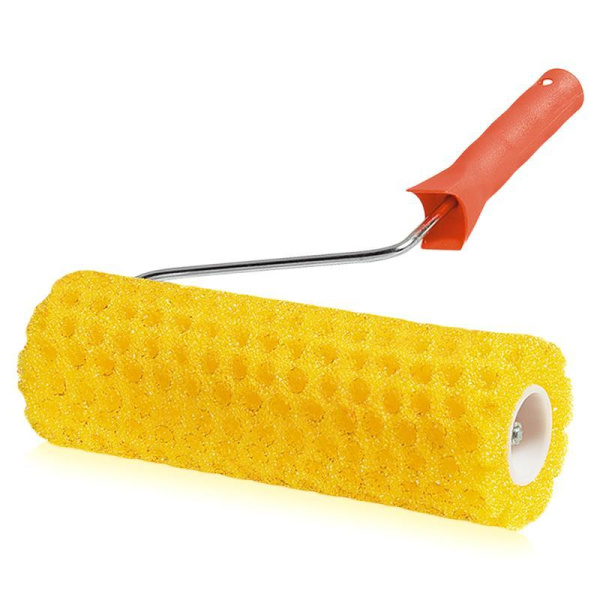 Валик "Matrix" структурный поролоновый с ручкой "горошек" 230мм. d.80мм. 80222 в Челябинске 