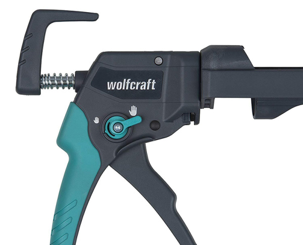 Пистолет для герметика полуоткрытый поворотный  Wolfcraft MG 400 310мм.  4354000 в Челябинске 