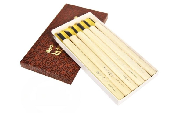 Набор резцов японских Y-6 6шт.  М00013799 в Челябинске 