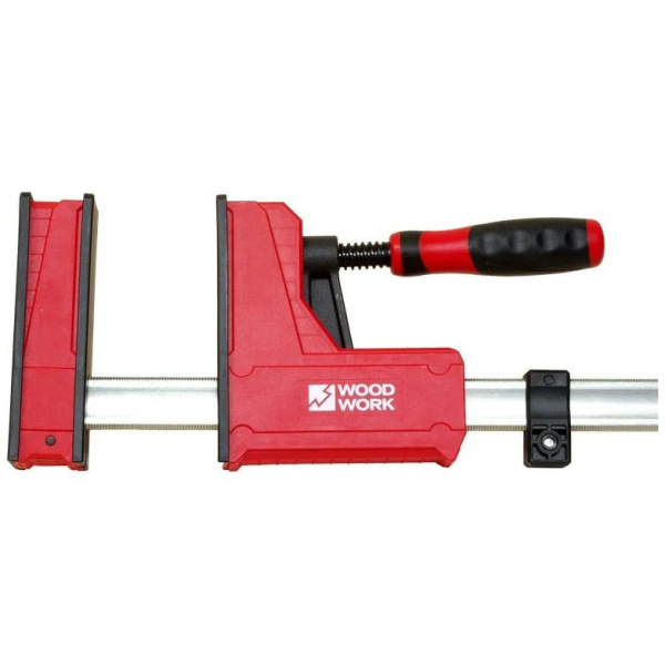 Комплект струбцин WOODWORK 1500x95 мм 2 штуки усилие прижима 600 кг PCH-1590 в Челябинске 