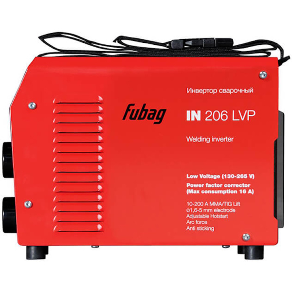 Свар.апп.инвертор "Fubag" IN 206LVР" 230В.200А.D=5,0mm стабилизация дуги,.Профессиональный в Челябинске