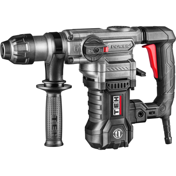 Перфоратор SDS-plus с вертикальным расположением двигателя TEH TH3215V Мощность 1500 Вт., Сила удара 6Дж