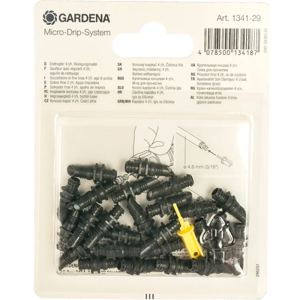 Капельница концевая 4л/ч GARDENA 01341-29.000.00 в Екатеринбурге
