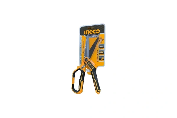 Сверхмощные ножницы с длинным лезвием с резиновой рукояткой INGCO HSCRS832558 в Екатеринбурге 