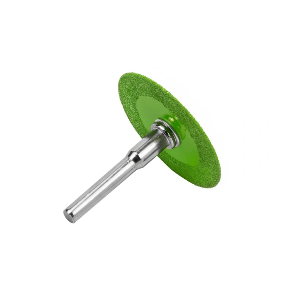 Набор алмазных дисков для гравера DLT вакуумная пайка, 10шт, 50мм, концевик 6мм.2638 в Челябинске