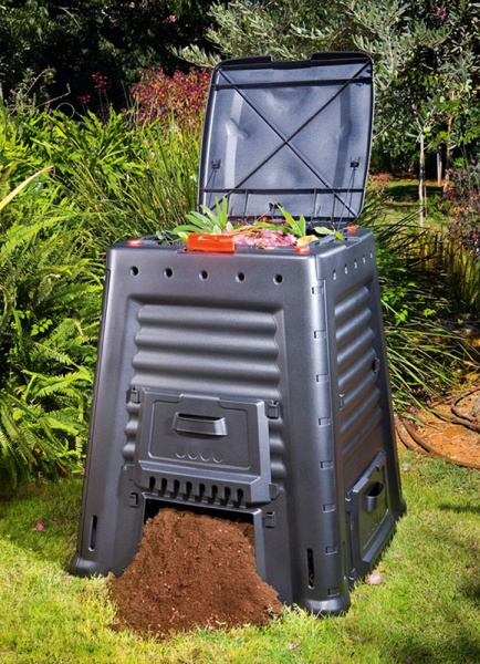 Компостер из ПВХ "Keter" Mega 87x87x107см 650л.  17184214 в Челябинске