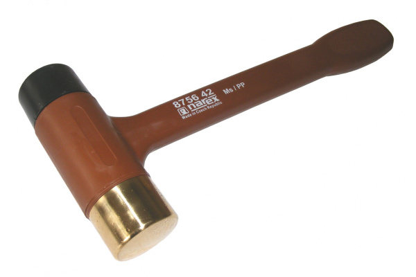 Молоток рихтовочный Narex 875652, 648г, боек медь/пластик в Челябинске 