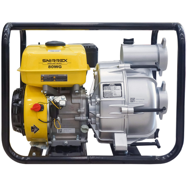 Мотопомпа бензиновая для загрязненой воды SNIRREX 80WG в Челябинске