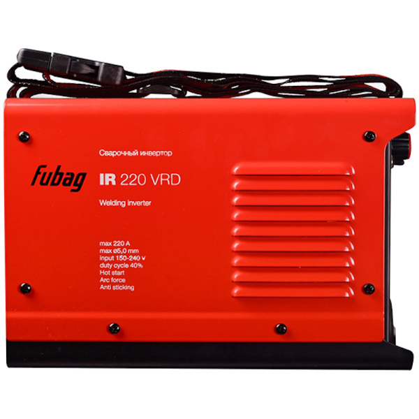 Сварочный аппарат инвертор FUBAG IR 220 V.R.D.  41330 в Челябинске