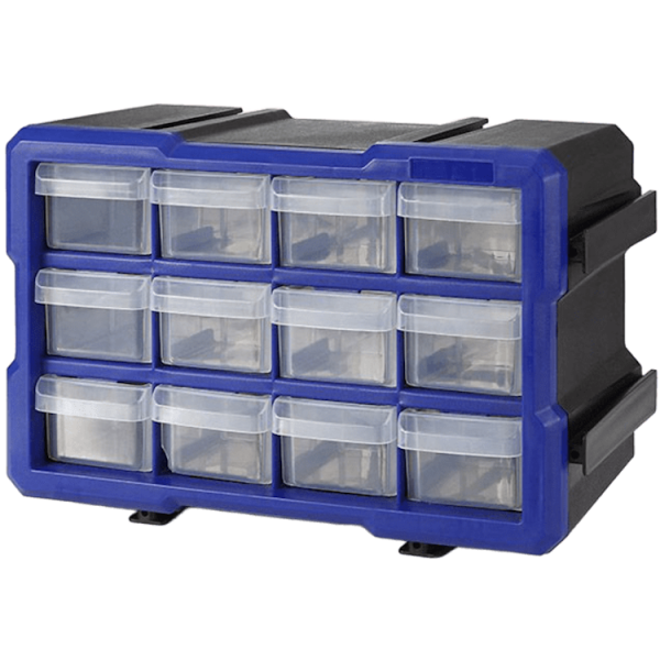 Органайзер пластиковый WORKPRO 12 ящичков WP283014 в Челябинске