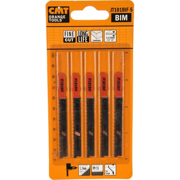 Пилки лобзиковые CMT дерево/чистовой рез 5шт JT101BIF-5 в Челябинске