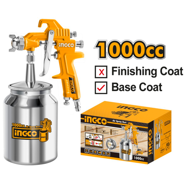 Краскопульт пневматический INGCO ASG3105 в Челябинске