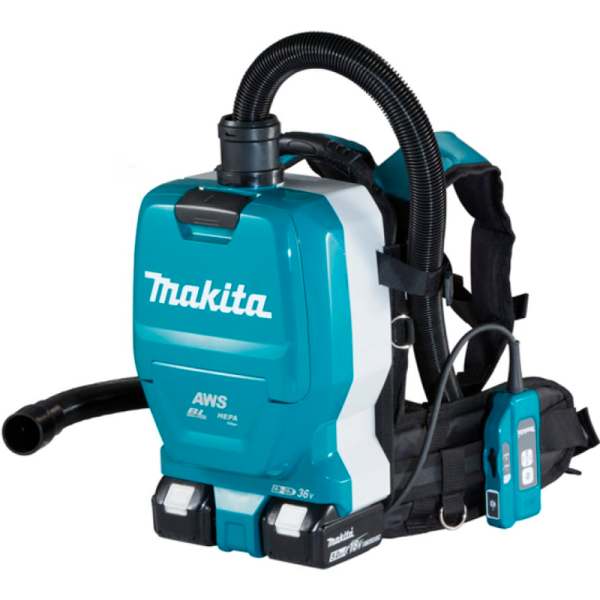 Аккумуляторный ранцевый пылесос MAKITA DVC265ZXU PT896