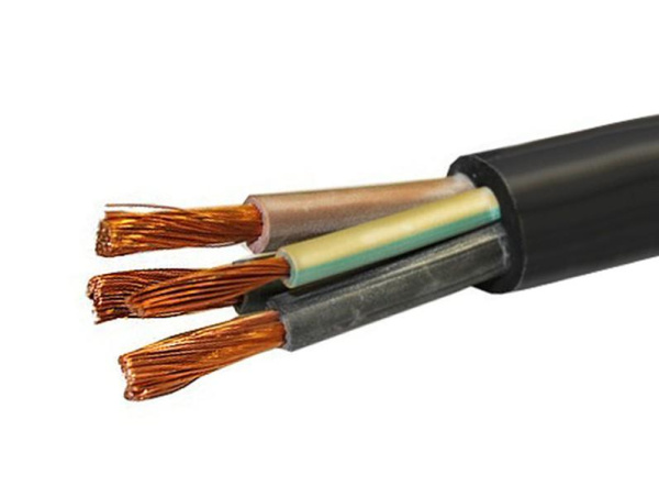 Кабель силовой 1x25 кв.мм 1 метр "СИБКАБЕЛЬ" медный гибкий с рез.изол. холодостойкий  КГ-ХЛ 1x25 в Челябинске