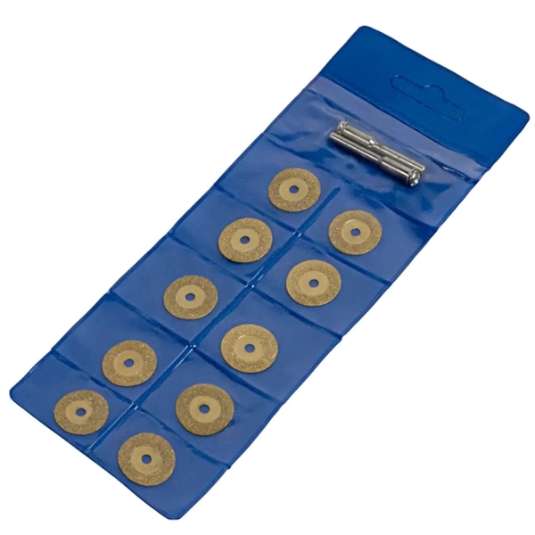 Набор алмазных дисков DLT TiN покрытие 18мм 10шт  1495