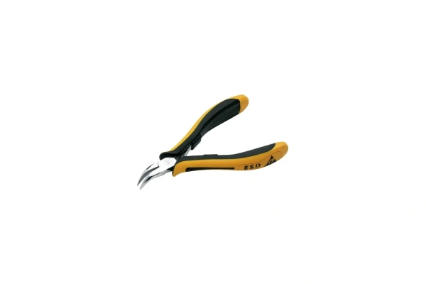 Длинногубцы NWS для электроники 120мм загнутые  126G-79-ESD-120