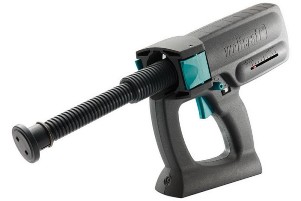Пистолет для герметика Wolfcraft на батарейках 4350000
