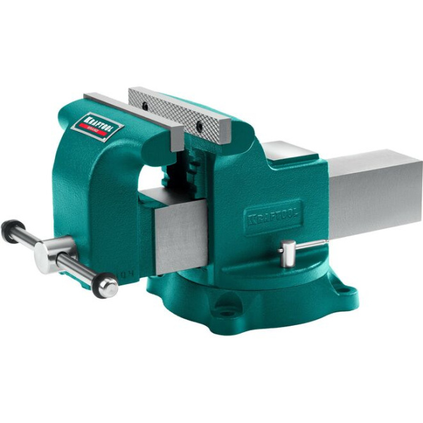 Тиски слесарные KRAFTOOL GRAND 200мм. развод губок 200мм.  32702-200 в Челябинске