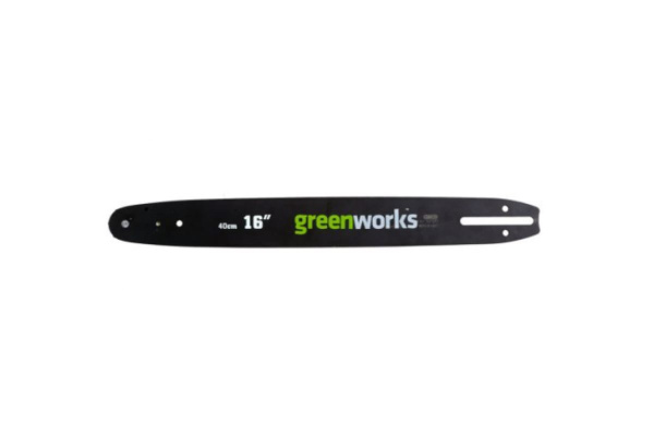 Шина для аккумуляторной цепной пилы Greenworks  40V (16")  29757 в Челябинске
