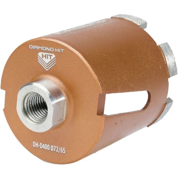 Коронка алмазная АДЕЛЬ DOUBLE Серия DH-D400 Ø72/60  00-00008673