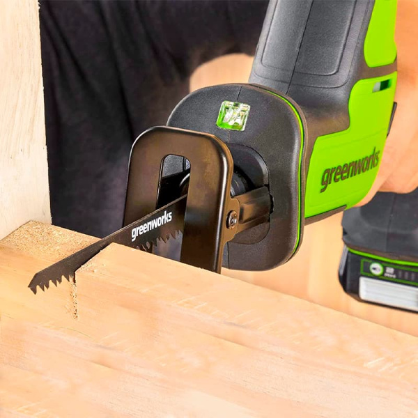 Пила сабельная компактная аккумуляторная Greenworks 1200507 в Челябинске