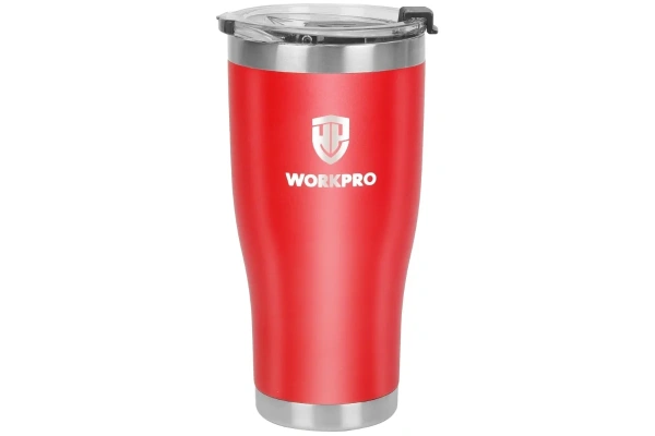 Термокружка с крышкой WORKPRO 591мл.  WP389013 в Челябинске 
