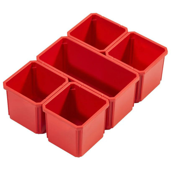 Запчасть ячейки Milwaukee PACKOUT для органайзеров 5шт (1 большая, 4 маленьких) 4932478300