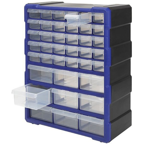 Органайзер пластиковый WORKPRO 39 ящичков WP283010 в Челябинске