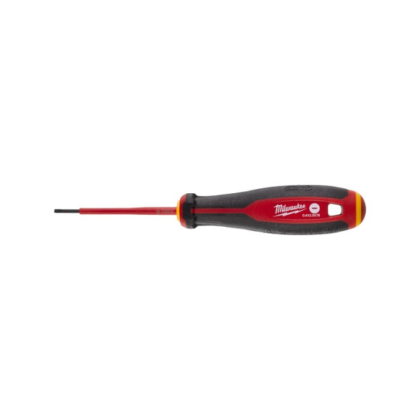 Отвертка трёхгранная изолированная Milwaukee VDE SL 0.4х2.5х75 4932478712
