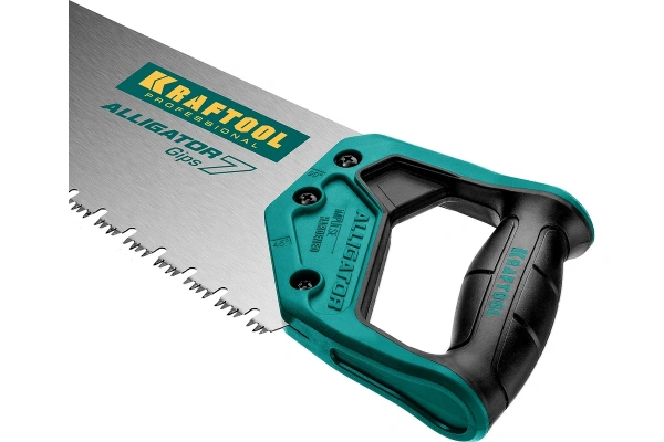 Ножовка по гипсу Kraftool Alligator Gips 7TPI, 550мм.  15210 в Екатеринбурге 