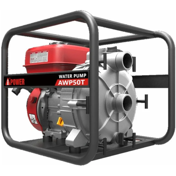 Мотопомпа бензиновая для грязной воды A-iPower AWP50T 30221 в Челябинске