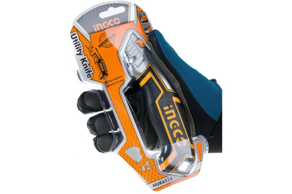 Нож универсальный INGCO INDUSTRIAL HUK6118  в Екатеринбурге 