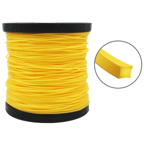 Леска триммерная SNIRREX "Квадрат" диаметр 2,4ммх110 м 15-01-310 в Челябинске