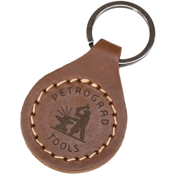 Брелок для ключей ПЕТРОГРАДЪ кожаный М00021608 в Челябинске