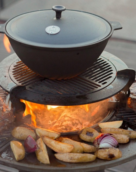 Стойка под казан с кольцом DIO (1000) 477x477 вес 3,2 кг 77041000 в Челябинске