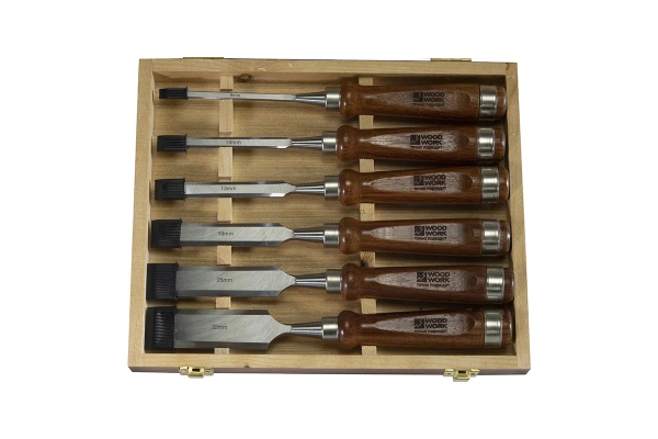 Набор стамесок из хромванадиевой стали WOODWORK PTS-600 в Челябинске 