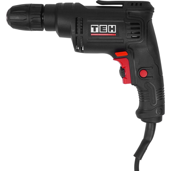 Дрель безударная TEH TD1005A Мощность 450 Вт., быстрозажимной патрон 10 мм. 0-3900 об\мин. Мах даметр св в Челябинске