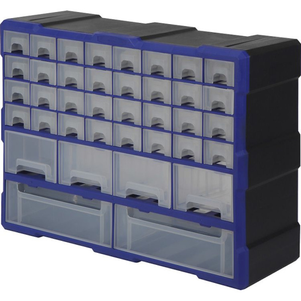 Органайзер пластиковый WORKPRO 38 ящичков WP283009 в Челябинске