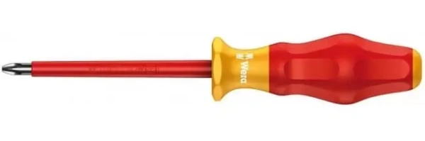 Отвертка диэлектрическая Wera РZ 1х80мм WE-031611