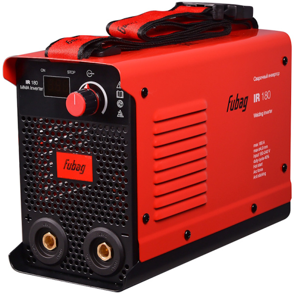 Сварочный апп. инвертор "Fubag IR 180" (220В,5-180А.D=1,6-4,0mm 4,6кг,бытовой) 31402 в Челябинске