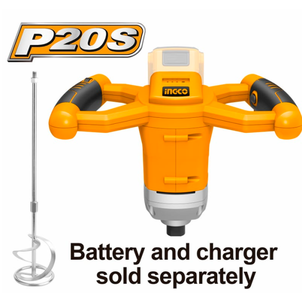 Аккумуляторный миксер INGCO INDUSTRIAL 20 В MXLI2001 в Екатеринбурге