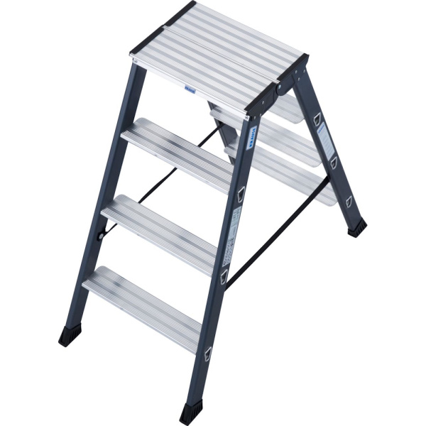 Стремянка анодированная KRAUSE SEPRO D  2х4 ступ. 125811 в Челябинске