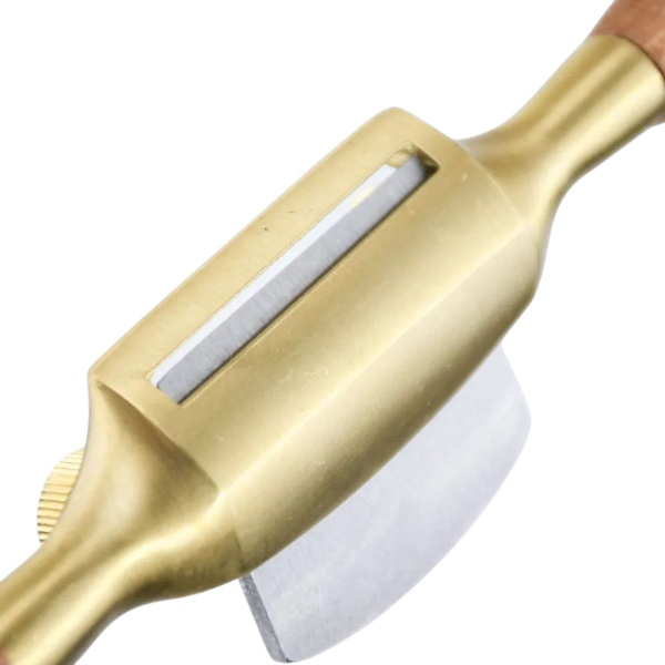 Стружок Luban бронзовый, Т10, полукруглая колодка, деревянные рукояти М00021730 в Челябинске 