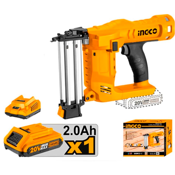 Аккумуляторный гвоздезабиватель INGCO CBNLI2016 в Челябинске