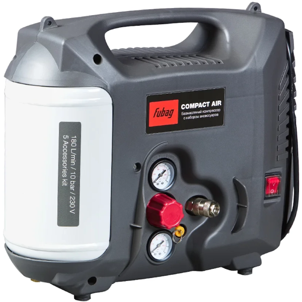 Компрессор FUBAG Compact Air + набор из 5 предметов  6412320