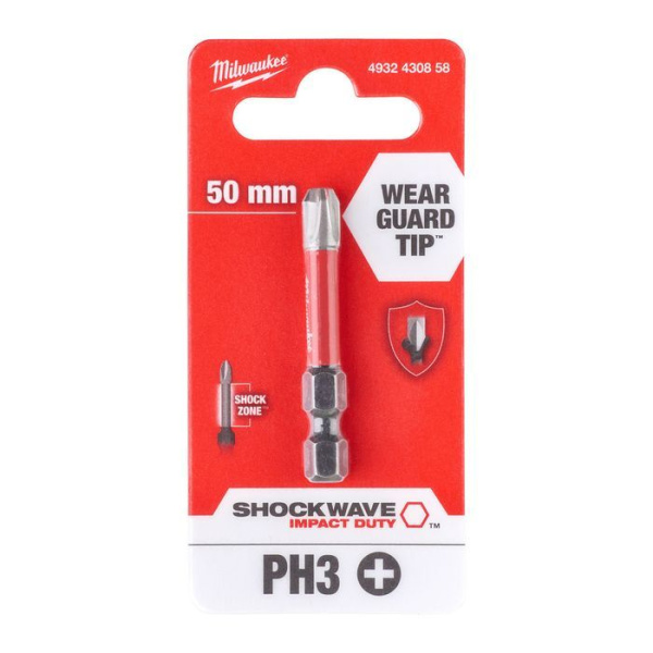 Насадка Milwaukee SHOCKWAVE PH3 50мм (1шт)