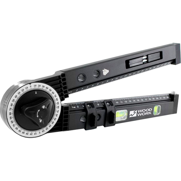 Угломер - транспортир со встроенным пузырьковым уровнем Woodwork MSP-005 в Челябинске