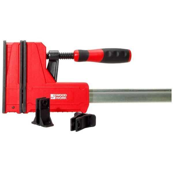 Комплект струбцин WOODWORK 1500x95 мм 2 штуки усилие прижима 600 кг PCH-1590 в Челябинске 